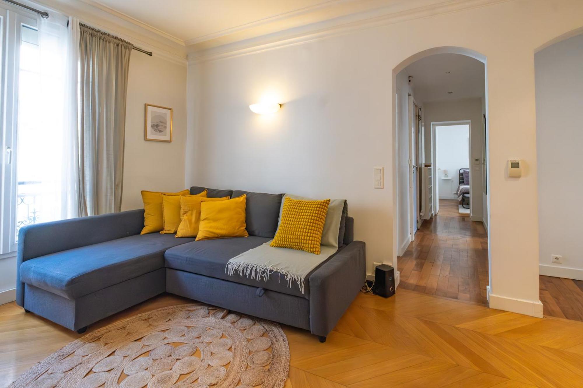 Spacious Apartment For 6 People Париж Екстер'єр фото